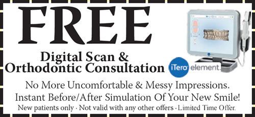 New Patient Offer for FREE Digital Scan and Orthodontic Consultation